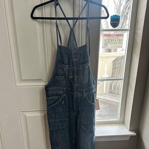 Anthropologie Denim Jumpsuit
